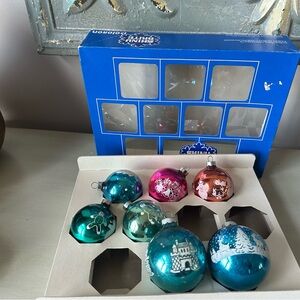 Vintage rare stenciled shiny brites